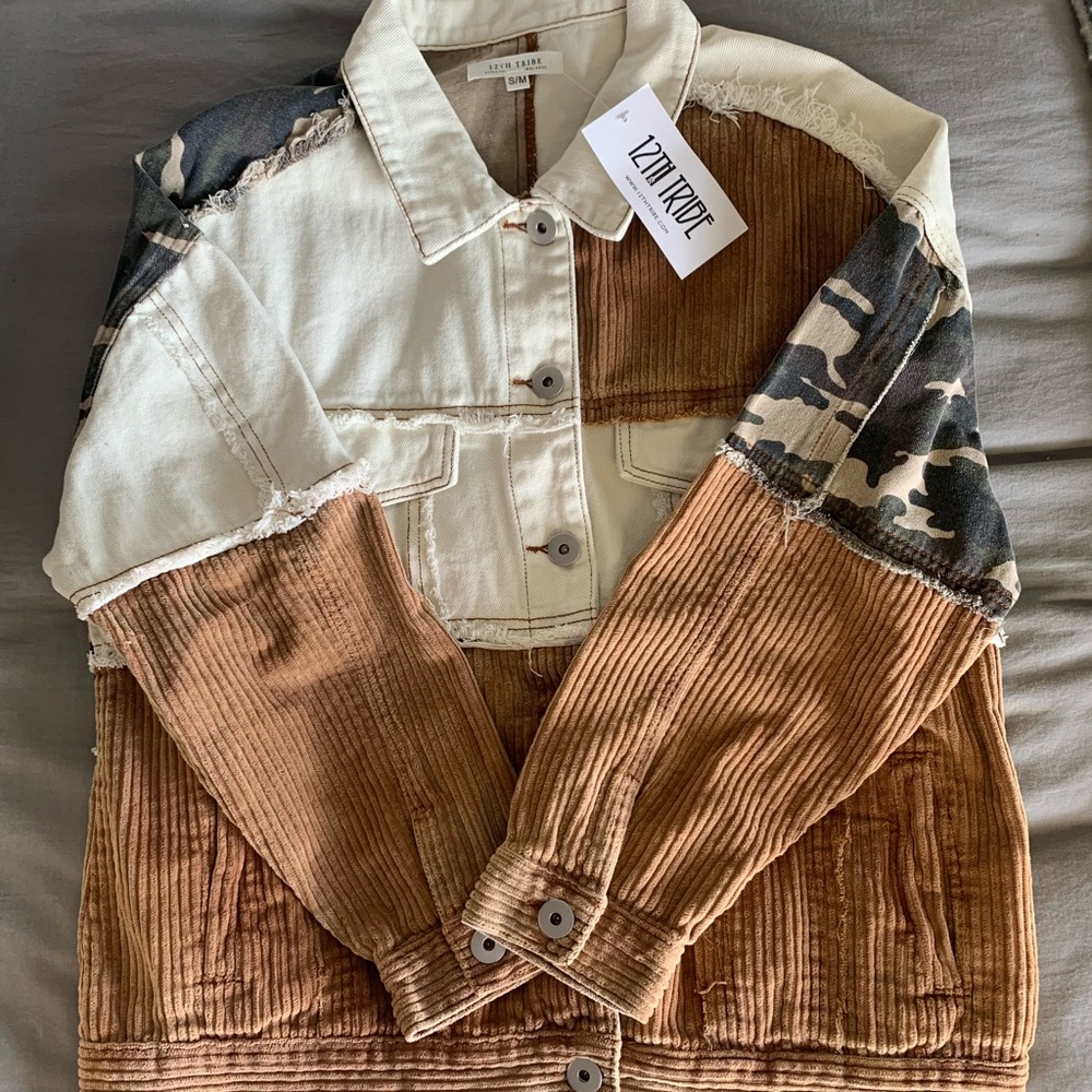 12th tribe jean jacket
